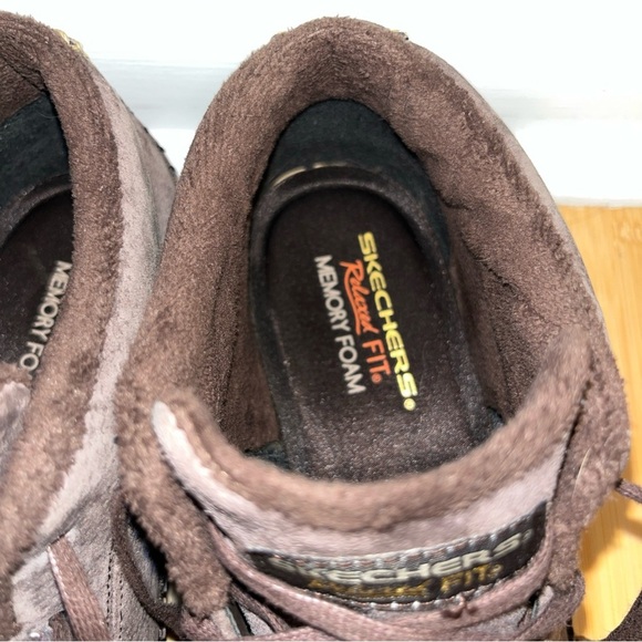 Skechers Women  Bikers Pole Suede Leather Boots size 9 - Picture 3 of 9